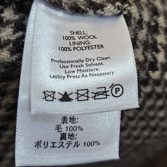 Eddie Bauer sz 10 wool blazer jacket - Picture 4 of 9